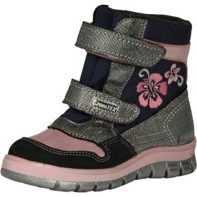   Szamos vízálló (SzamTex) bélelt téli csizma, virágos (31-35 méretben) 1882-67127 (32)