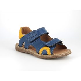   Primigi for change kék-sárga, bőr, kisfiú szandál (28 - 32); (1916422) (30)