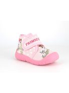 Primigi, rózsaszín, kislány, vászoncipő, benti cipő, hímzett szívecskés díszítéssel (20-26); (194510