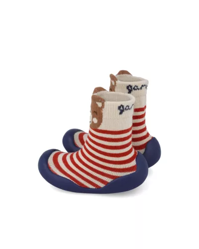 Garvalin Barefoot gumitalpas zoknicipő, tappancsos zokni, macis (21-23 méret) 251320-A103 (21)