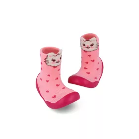   Garvalin Barefoot gumitalpas zoknicipő, tappancsos zokni, cicás (20-23 méret) 251321-A032 (21)