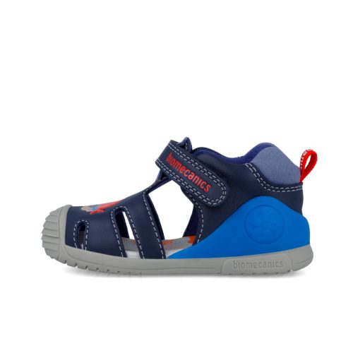 Biomecanics "első lépés" zárt orrú bőr szandál, kalózos (21-25 méret) 252118-A183 (23)