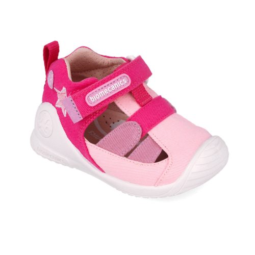 Biomecanics "első lépés" zárt orrú vászon szandál (22-24 méret) 252182-A032 (22)