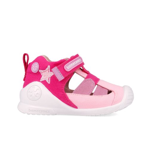 Biomecanics "első lépés" zárt orrú vászon szandál (22-24 méret) 252182-A032 (22)