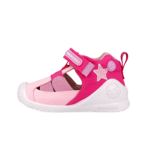 Biomecanics "első lépés" zárt orrú vászon szandál (22-24 méret) 252182-A032 (22)