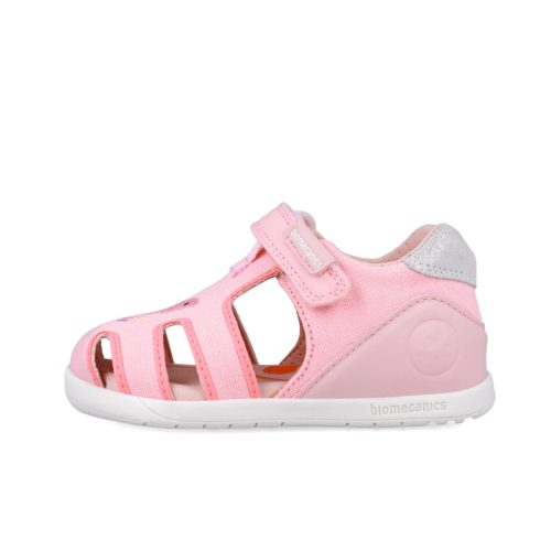 Biomecanics "első lépés" zárt orrú vászon szandál, delfines (23-26 méret) 252191-B032 (26)