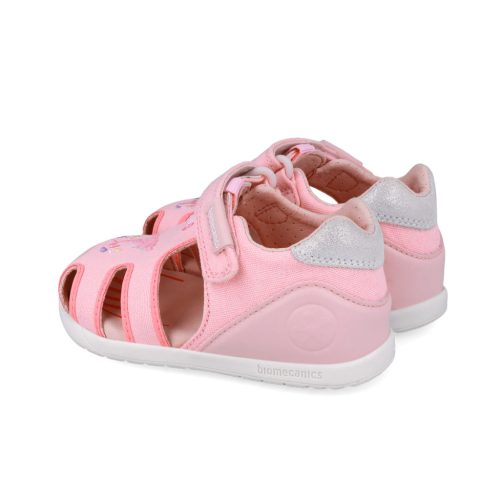 Biomecanics "első lépés" zárt orrú vászon szandál, delfines (23-26 méret) 252191-B032 (26)