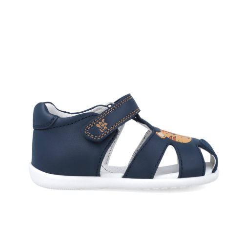 Garvalin zárt orrú szandál, tigrises (21-24 méret) 252316-A183 (23)