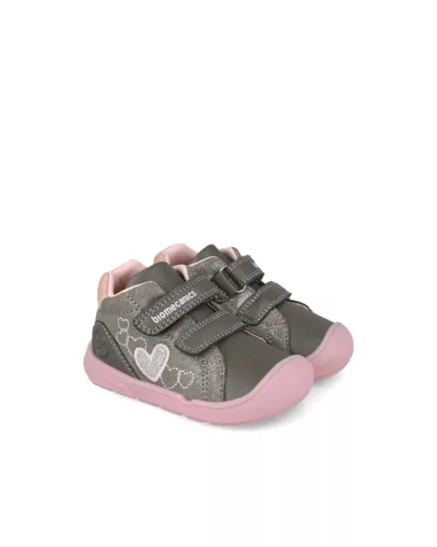 Biomecanics Barefoot átmeneti cipő, szívecskés (22-26 méret) 261142-A168 (24)