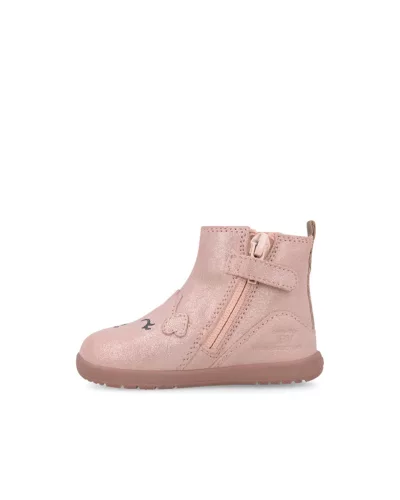 Biomecanics Barefoot félmagasszárú átmeneti cipő - cippzáras -, cicás (21-26 méret) 261161-B193 (24)