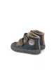 Garvalin Barefoot magasszárú bélelt átmeneti cipő, rakétás (23-30 méret) 261331-B032 (23)