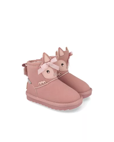 Garvalin vízálló (Gore-tex) bélelt téli csizma, rókás (22-28 méret) 261361-A032 (22)