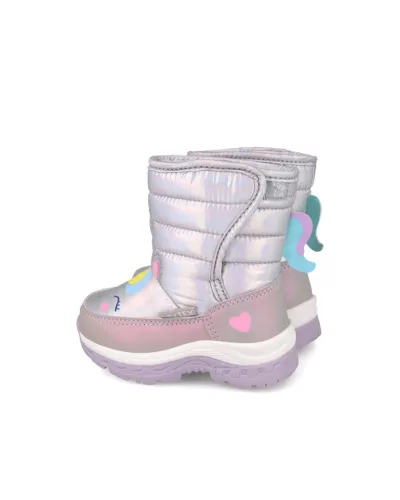 Garvalin vízálló (Gore-tex) bélelt téli csizma, unikornisos (22-30 méret) 261840-A164 (22)