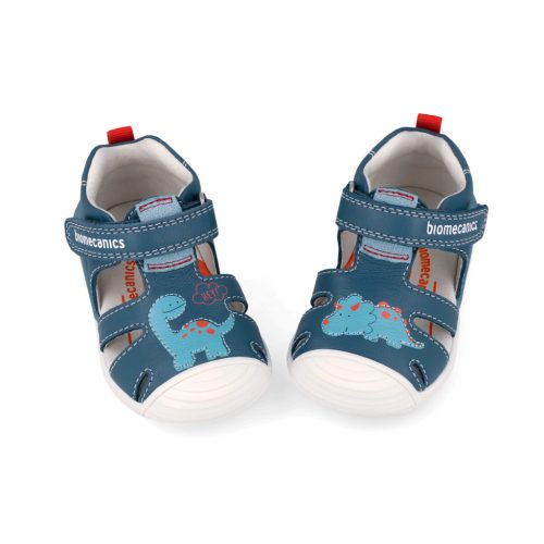 Biomecanics "első lépés" zárt orrú szandál, nyitott cipő, dínós (21-25 méret) 262126-A556 (21)