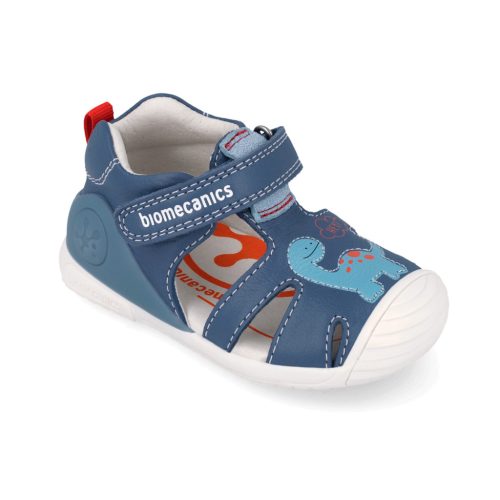 Biomecanics "első lépés" zárt orrú szandál, nyitott cipő, dínós (21-25 méret) 262126-A556 (25)