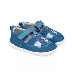   Garvalin Barefoot "Bluey" vászoncipő, nyitott cipő (22-26 méret) 262854-A631 (22)