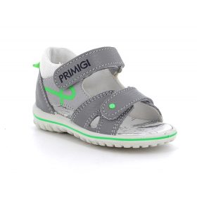   Primigi világosszürke, bőr szandál (20 - 26); (7375022) (20)