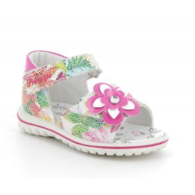   Primigi színes, virágmintás bőr szandál (20 - 26); (7375611) (22)