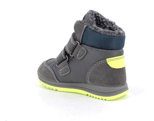 Primigi szürke-lime, bélelt, kisfiú, vízálló téli csizma, GORE-TEX (20 - 24); (8354033) (20)