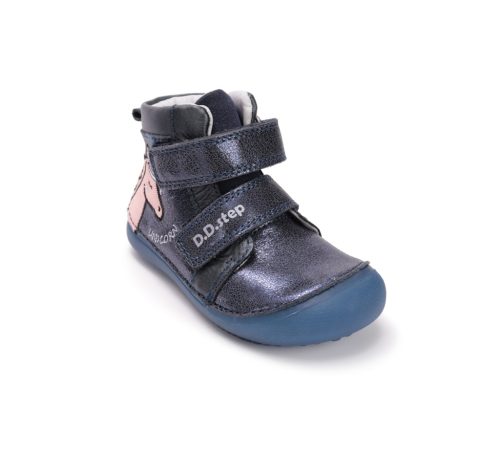 D.D. Step Barefoot magasszárú zárt cipő unikornisos Luminous talp (25-30 méret) A063-52815A (25)