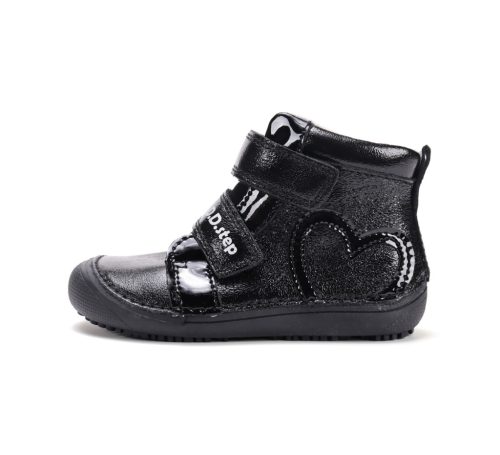 D.D. Step Barefoot magasszárú zárt cipő szívecskés (31-36 méret) A063-52818 (36)