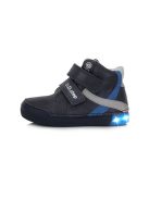 D.D. Step vízlepergetős átmeneti cipő, LED (25-30 méretben) A068-398 (29)