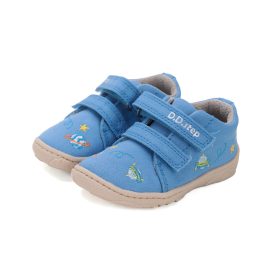   D.D. Step Barefoot water repellent canvas shoes (sizes 20-25) C077-51663 (21)