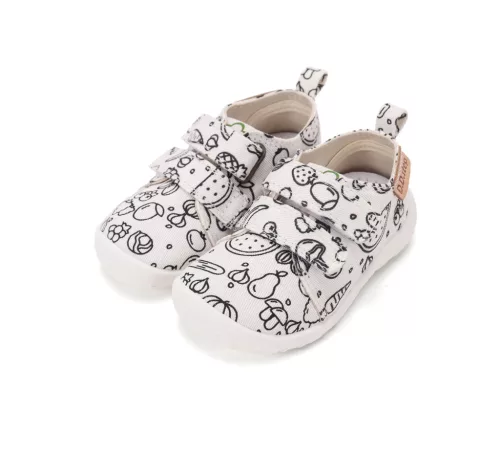 D.D. Step Barefoot színezhető vízlepergetős vászoncipő, tornacipő (20-25 méret) C086-71353 (21)