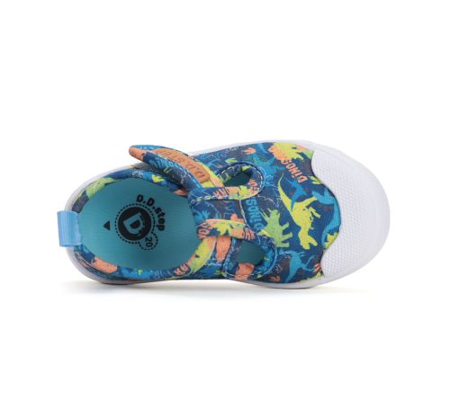 D.D. Step vízlepergetős felvezetőpántos tornacipő dínós (20-25 méret) C096-51104A (21)