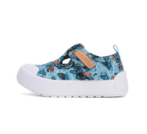 D.D. Step vízlepergetős felvezetőpántos tornacipő cápás (20-25 méret) C096-51104 (21)