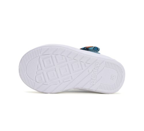 D.D. Step vízlepergetős felvezetőpántos tornacipő cápás (20-25 méret) C096-51104 (21)