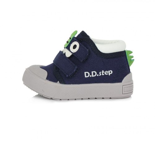 D.D. Step, sárkányos, kisfiú vászoncipő; (26-31); CSB-84; (31)