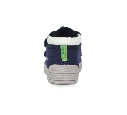 D.D. Step, sárkányos, kisfiú vászoncipő; (26-31); CSB-84; (31)