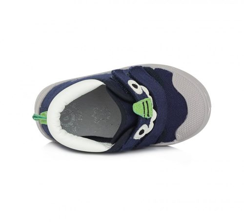 D.D. Step, sárkányos, kisfiú vászoncipő; (26-31); CSB-84; (31)