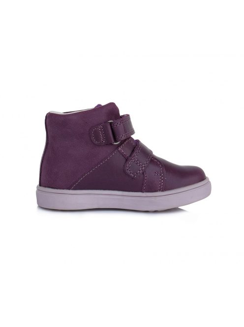 Ponte20 lila, bőr, szupinált magasszárú kislány cipő (24 - 29); (DA03-1-811A) (24)