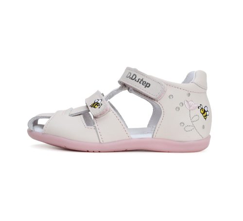 D.D. Step zárt orrú szandál méhecskés (20-24 méretben) G075-41324A (21)