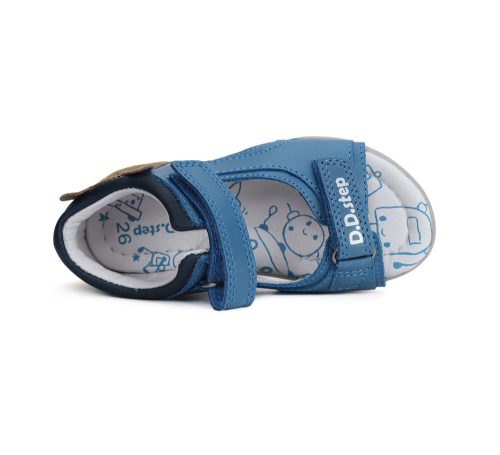 D.D. Step szandál tigrises (20-24 méretben) G075-41624 (20)