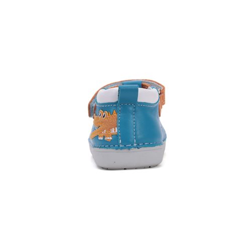 D.D. Step Első lépés felvezetőpántos nyitott cipő krokodilos (20-25 méret) H066-51978B (21)