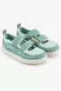 HOPFRÖG Barefoot BioVegán-bőr és textil quick-dry szandál, nyitott cipő (24-32 méretekben) (29-es méret) | HOPFRÖG SMART WALKER OUTDOOR SANDAL GREEN DUO BAREFOOT SANDAL