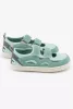 HOPFRÖG Barefoot BioVegán-bőr és textil quick-dry szandál, nyitott cipő (24-32 méretekben) (29-es méret) | HOPFRÖG SMART WALKER OUTDOOR SANDAL GREEN DUO BAREFOOT SANDAL