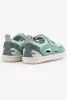 HOPFRÖG Barefoot BioVegán-bőr és textil quick-dry szandál, nyitott cipő (24-32 méretekben) (29-es méret) | HOPFRÖG SMART WALKER OUTDOOR SANDAL GREEN DUO BAREFOOT SANDAL