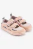 HOPFRÖG Barefoot BioVegán-bőr és textil quick-dry szandál, nyitott cipő (24-32 méretekben) (31-es méret) | HOPFRÖG SMART WALKER OUTDOOR SANDAL PINK DUO BAREFOOT SANDAL