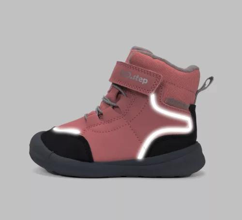 D.D. Step vízálló (Aqua-tex) bélelt téli csizma, hótaposó, fényvisszaverős (28-33 méret) P104-62468D (29)