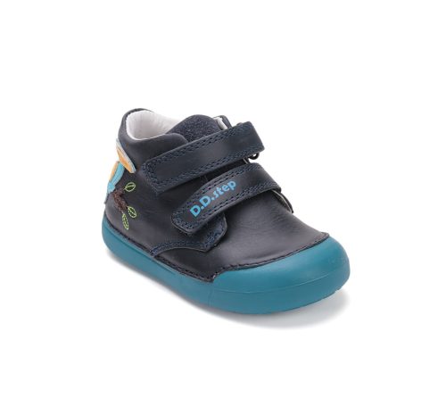 D.D. Step Első lépés félmagasszárú zárt cipő papagájos (20-25 méret) S066-52304 (21)