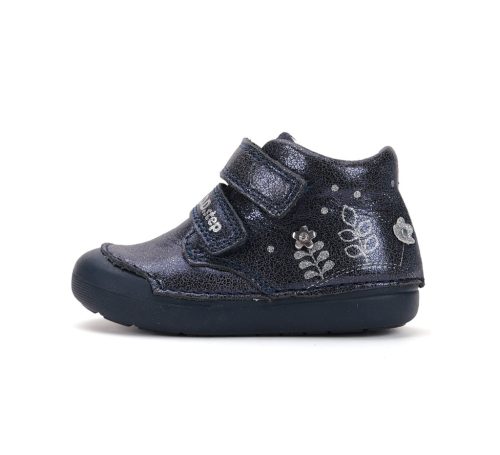 D.D. Step Első lépés félmagasszárú zárt cipő virágos (20-25 méret) S066-52842A (21)