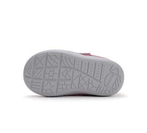 D.D. Step Első lépés félmagasszárú zárt cipő virágos (20-25 méret) S066-52842B (24)