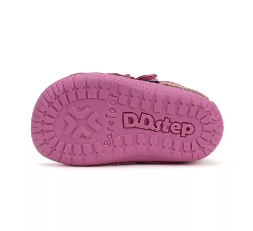 D.D. Step Barefoot átmeneti cipő virágos (20-25 méret) S070-51253 (25)