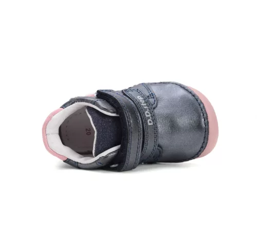D.D. Step Barefoot zárt cipő virágos (20-25 méret) S070-52656A (21)