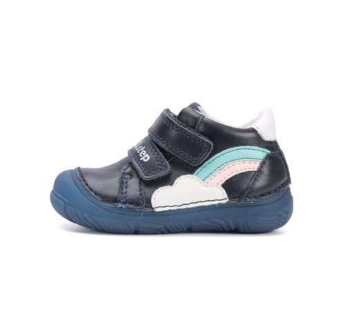 D.D. Step zárt cipő szivárványos Luminous talp (20-25 méret) S082-52351B (20)