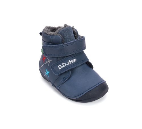 D.D. Step "first step" warm lining winter boots, aeroplanes (20-25 size) W015-52347A (21)
